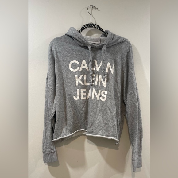 Calvin Klein cropped hoodie - Picture 1 of 1